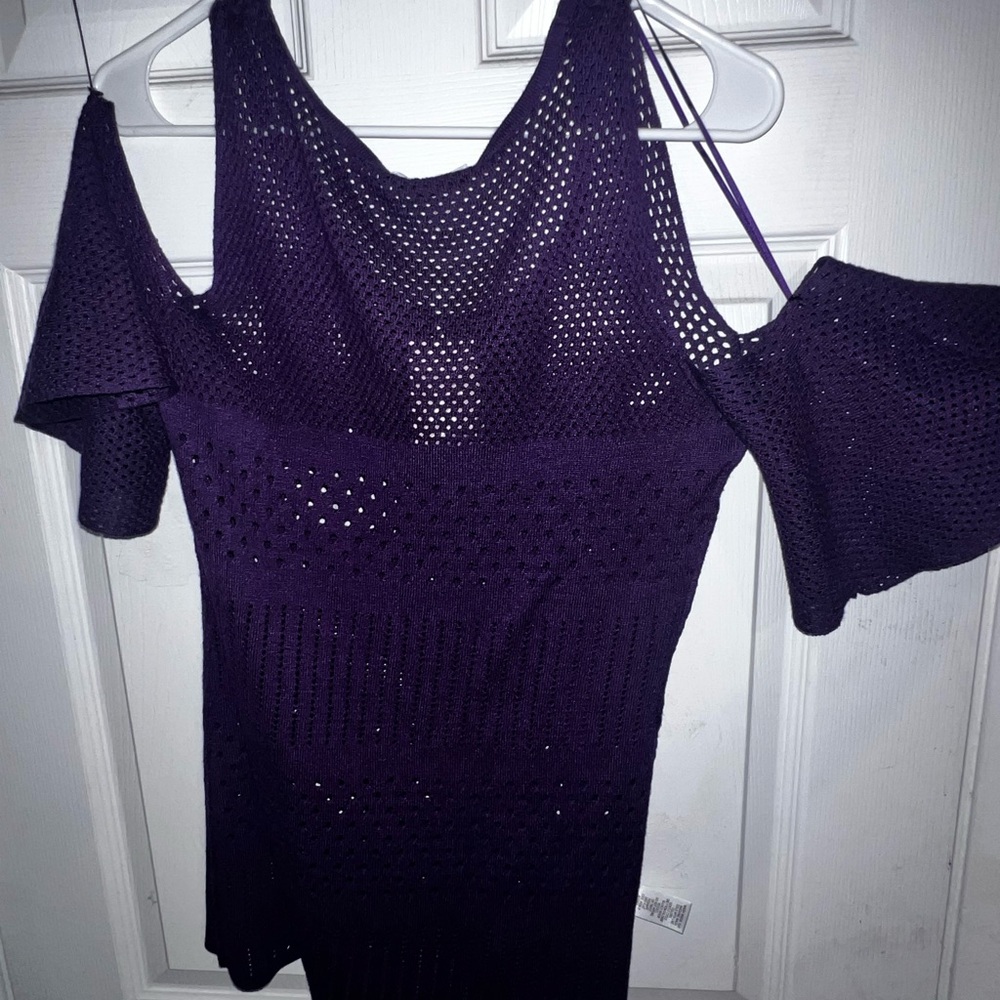 Candie's Deep Purple Knit Sweater